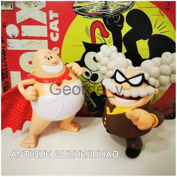 Minifig Movie Captain Underpants Benny Krupp George Beard Harold Hutchins  Professor Poopypants Melvin Sneedly Edith Action Toys Kids Toy J230629 From  7,8 €