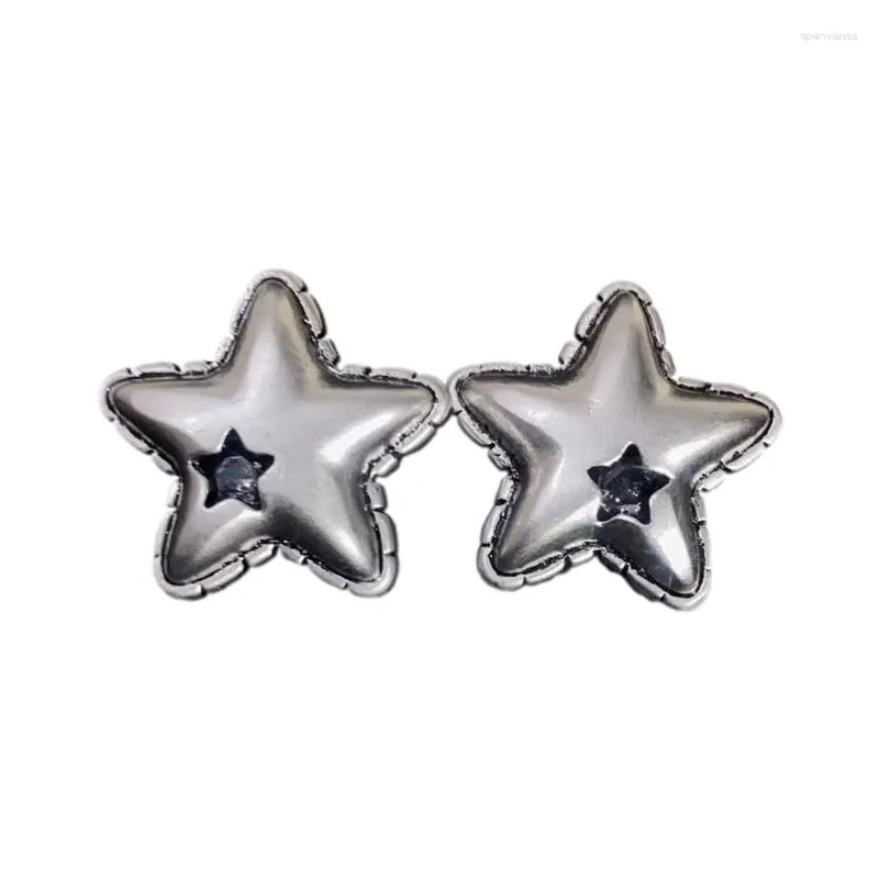 Stud Earrings Star Earring Five-Pointed Stud-Earring Punk Boho Shiny-Earrings Valentines Day Gifts For Couple Jewelry