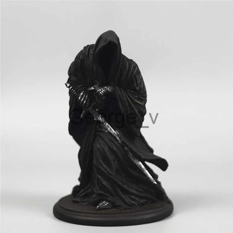 Minifig High quality Collection Dark Knight Witch King Black Riders Ringwraiths model figure Resin Statue Decoration gift J230629