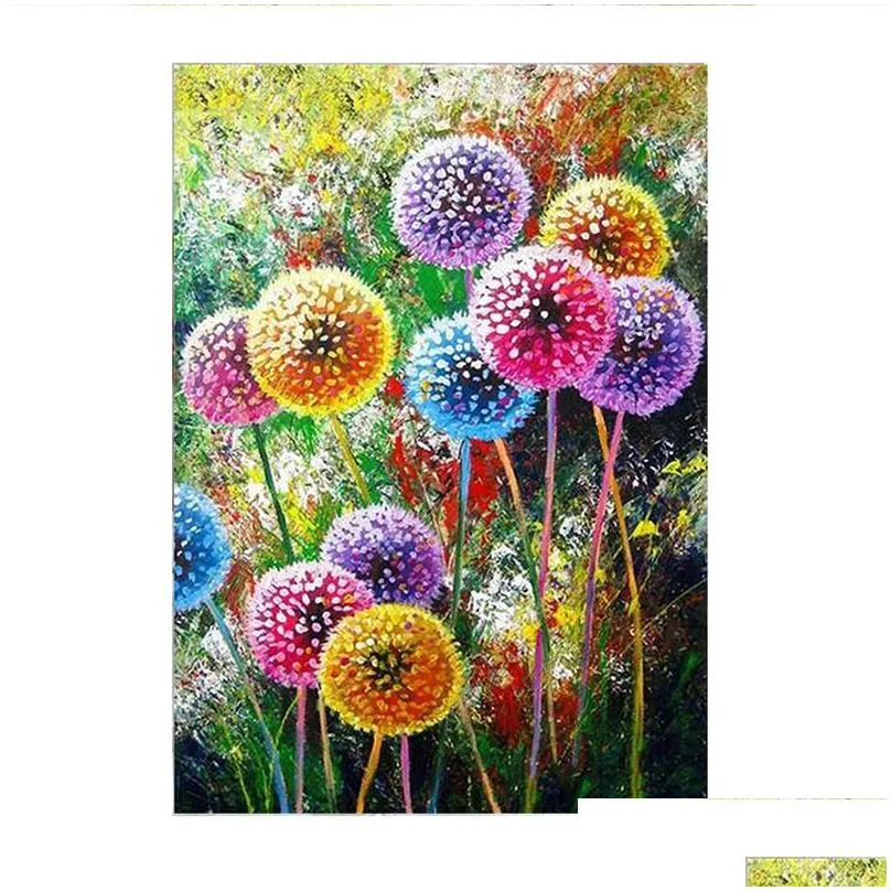 Pinturas 5D Diamond Painting Fl Drill Crystal Rhinestone Bordados Cross Stitch Arts Craft Landscape Wall Decor Jk2008Kd Drop Deli Dhrin