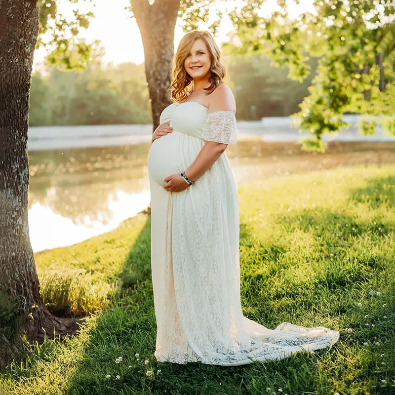 Maternity Cloak Maternity Photoshoot Dress Fitted Floor Length Cotton Maxi  Gown For Pregnancy, Baby Shower, Photography Props New Z230728 From  Misihan05, $12.44 | DHgate.Com