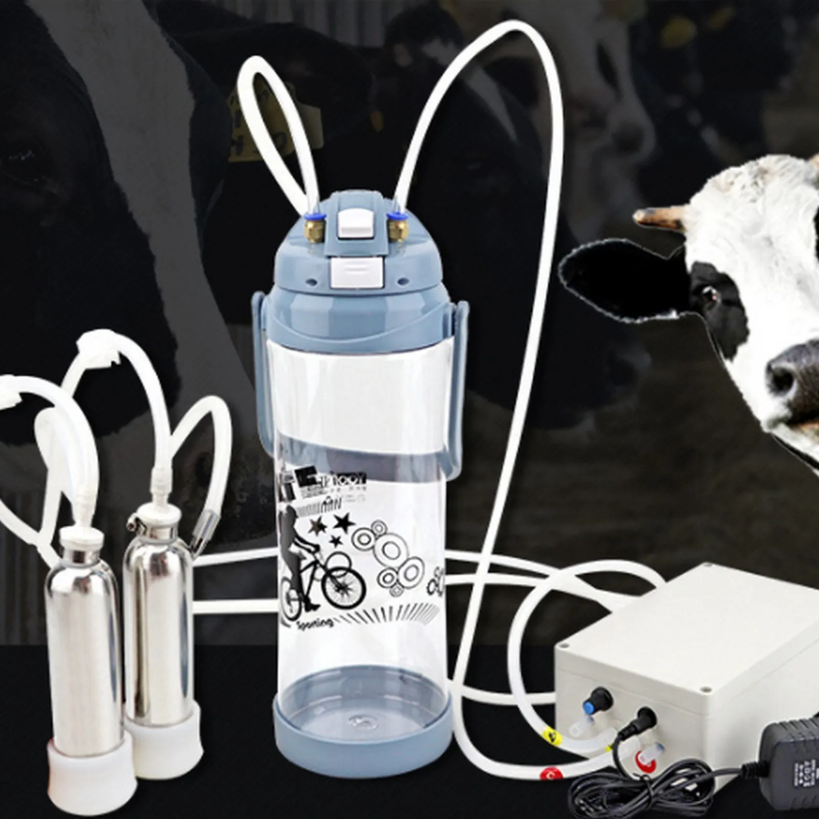牛用電気搾乳機、ヤギ搾乳機、3L容量電動搾乳機、ポータブル真空 牛用電気搾乳機、ヤギ搾乳機、3L容量電動搾乳機、ポータブル真空