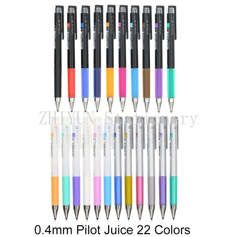 Pens Japanese Stationary Colored Gel Pen Zebra Sarasa Clip JJ15 School and Office Supplies Stationery Pilot V5