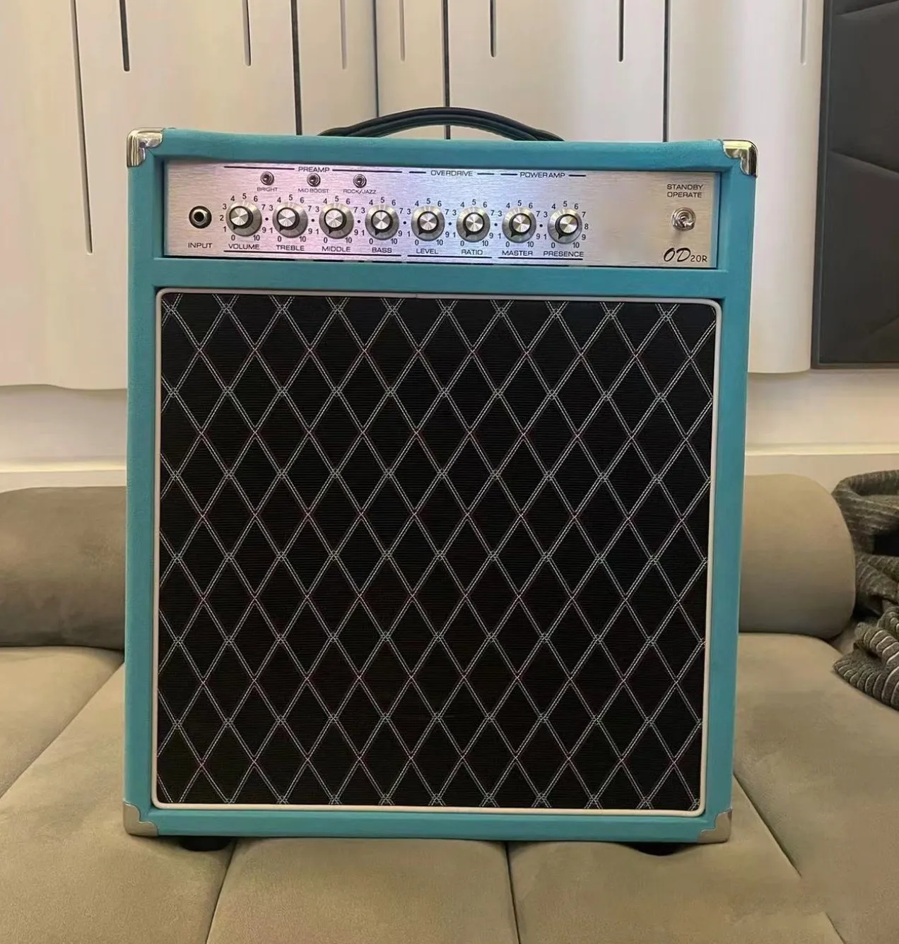 Custom Grand Overdrive Reverb Amp Head Combo 20W Dumble Tone Style