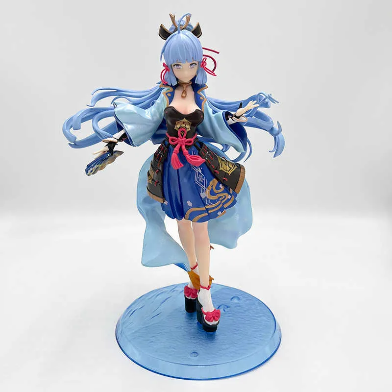 Genshin Impact Anime Figure Keqing PVC Action Figure Kamisato Ayaka Mona  Figurine Collection Model Doll Child Kid Gifts