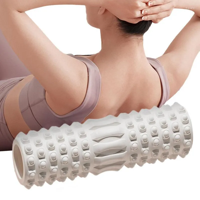 Yoga Blocks EVA Muscoli a media densità Strumento per massaggi Rullo in schiuma posteriore Tessuto profondo per esercizi di stretching Allenamento rilassante