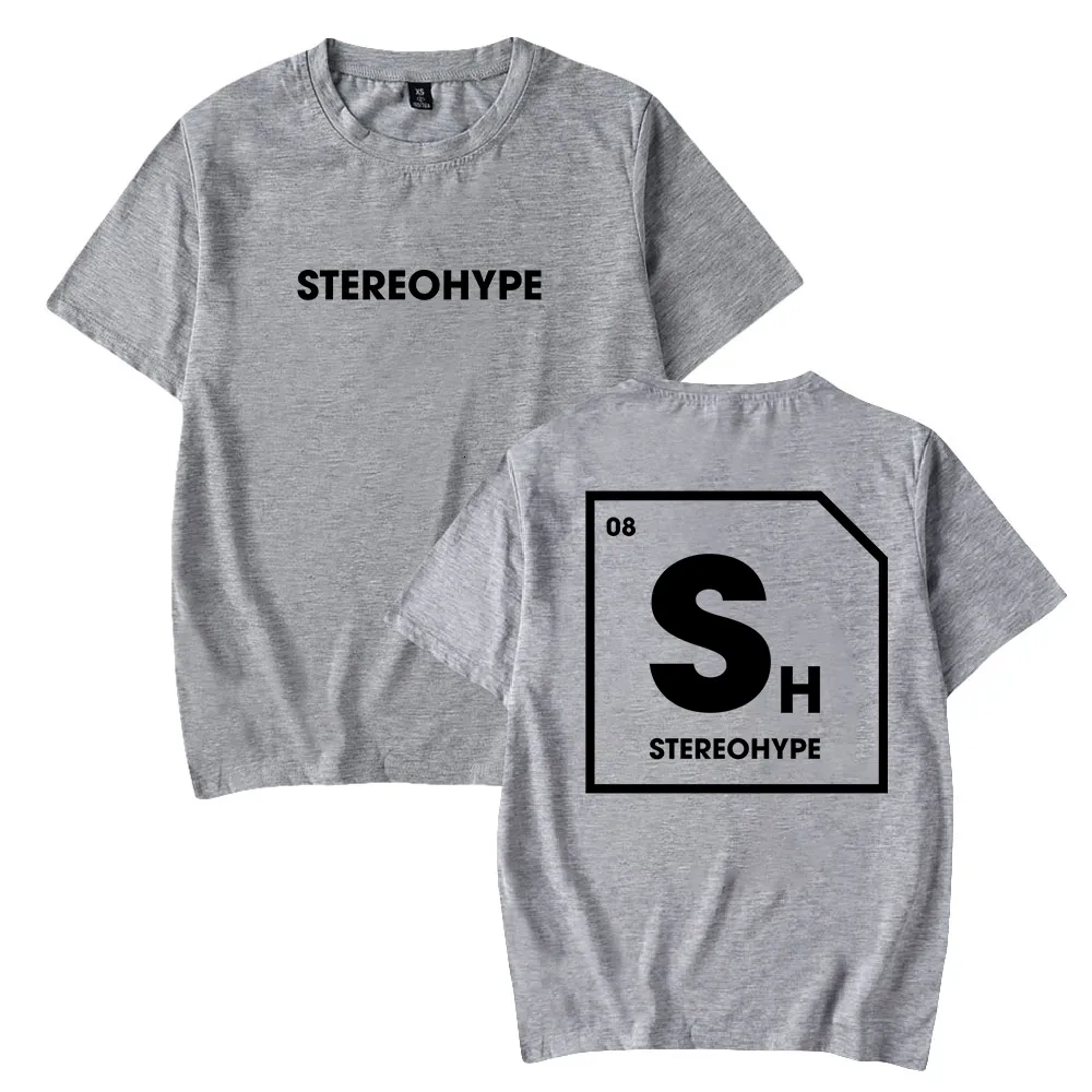 Magliette Da Uomo James Hype Stereohype Maglietta Girocollo Manica