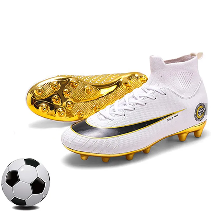 Safety Shoes Soccer Boots Indoor Turf Futsal Sneakers TF Long Spikes Men Cleats Original Football Sports for Women 230628