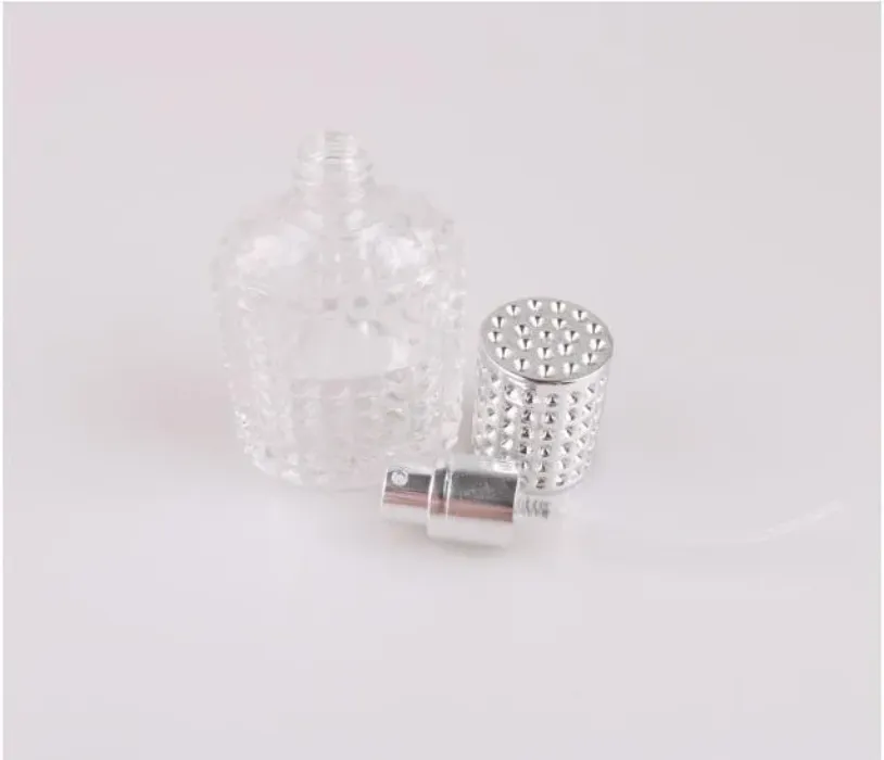 30ml 50ml New Style Pineapple Portable Glass Perfume Bottle With Spray Empty Parfum Case With Atomizer For Cosmetic