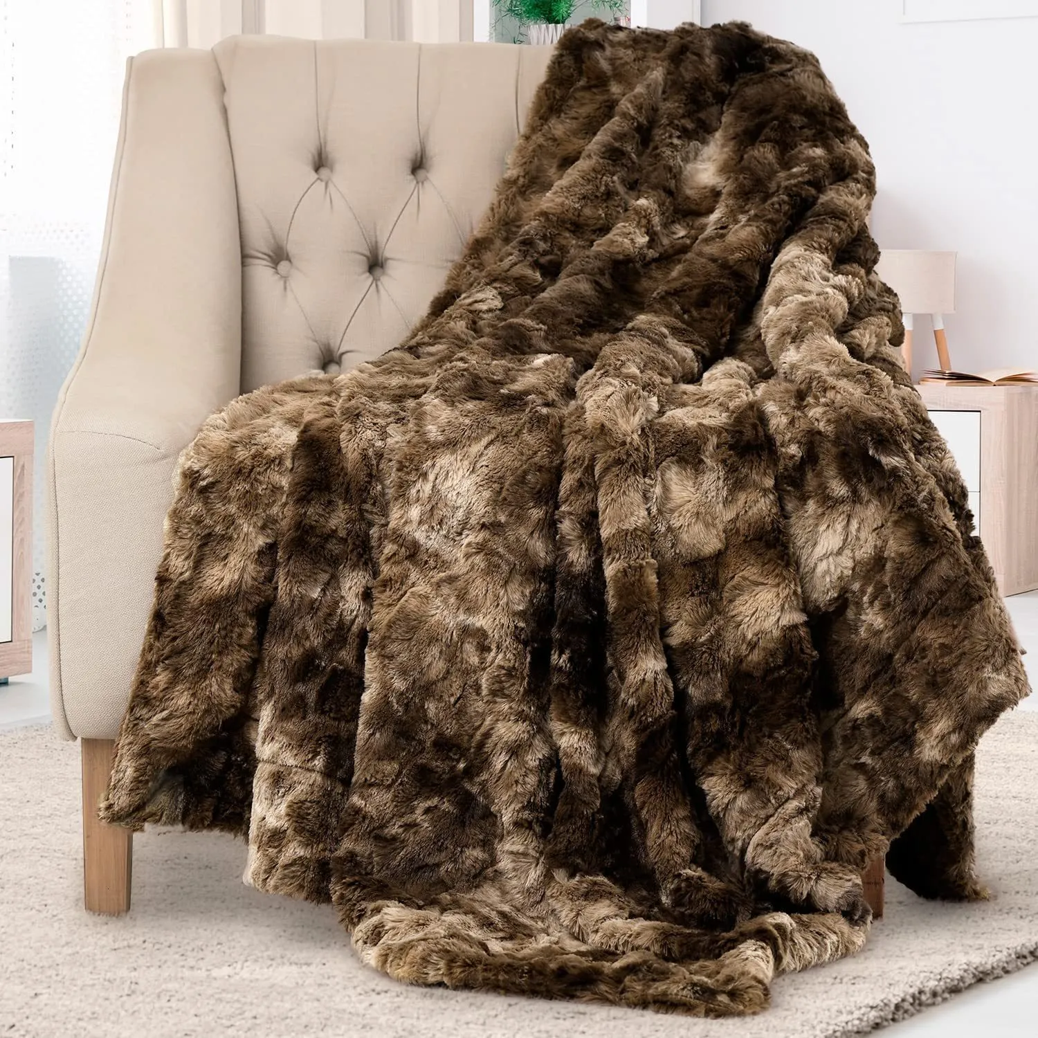 Coperte Battilo Coperta In Pelliccia Sintetica Letto Plaid Plaid Doppio  Peluche Divano Copriletto Decorativo 230628 Da 38,56 €