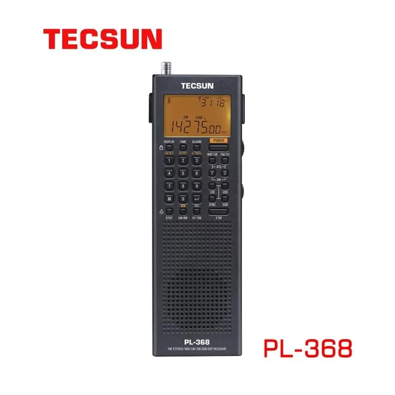 Radio Tecsun Pl368 Mini Portable Ssb Audio 64108mhz Dsp Etm Ats Fmstereo Mw Sw World Band Stereo Radio