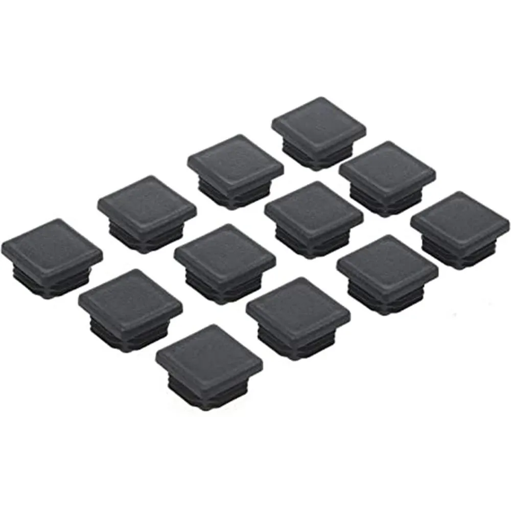 Square plastic best sale caps and plugs