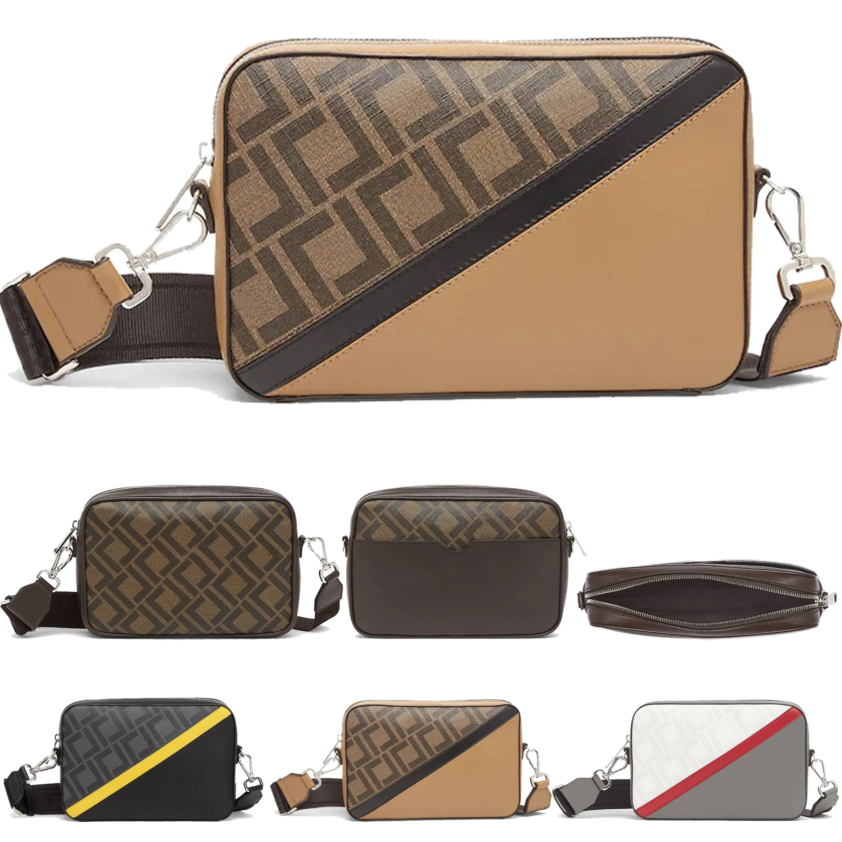 Designer de luxe Cross Body lady Pochettes pochette Femmes messager classique sac photo voyage Fourre-tout Sacs à main en nylon Avec sangles Hobo hommes baguette voyage Sac à bandoulière