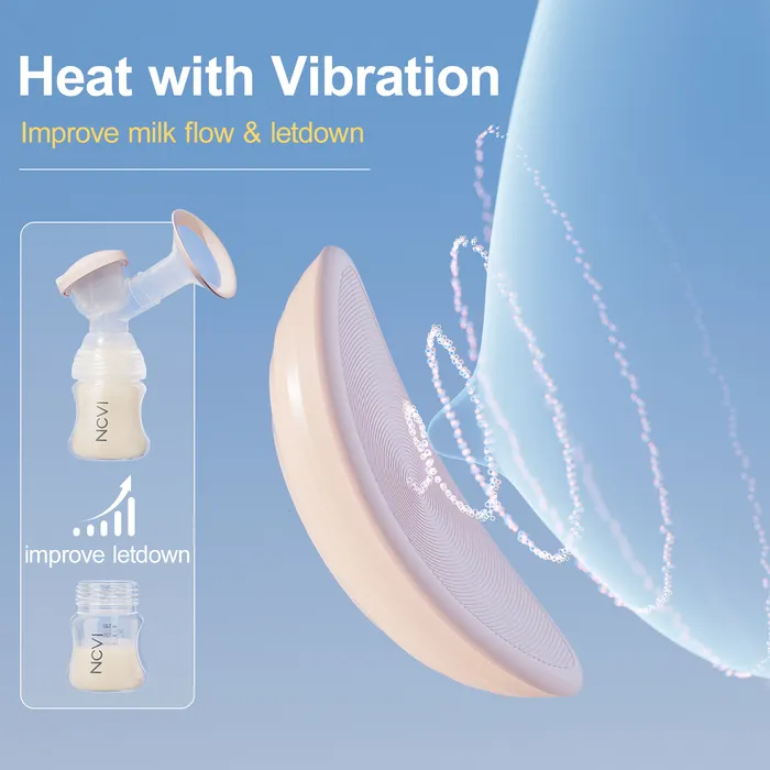 Warming and Vibrating Lactation Massager