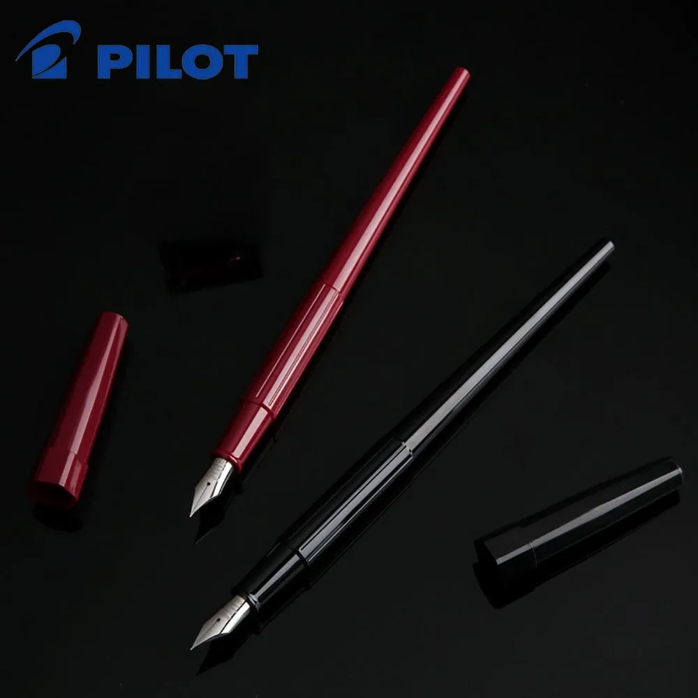Penns Pilot Desk Fountain Pen Dpp70 Extra Fine Nib / Fine Nib / Moyenne Nib Black Body / Red Body Writing Supplies Stationery Styds