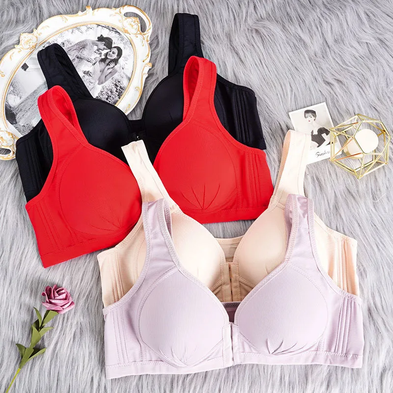 Seamless Open Cup Maternity Posture Corrector Bra For Plus Size Women Front  Closure Breastfeeding Underwear And Nursing Posture Corrector Bras From  Zhao08, $7.95