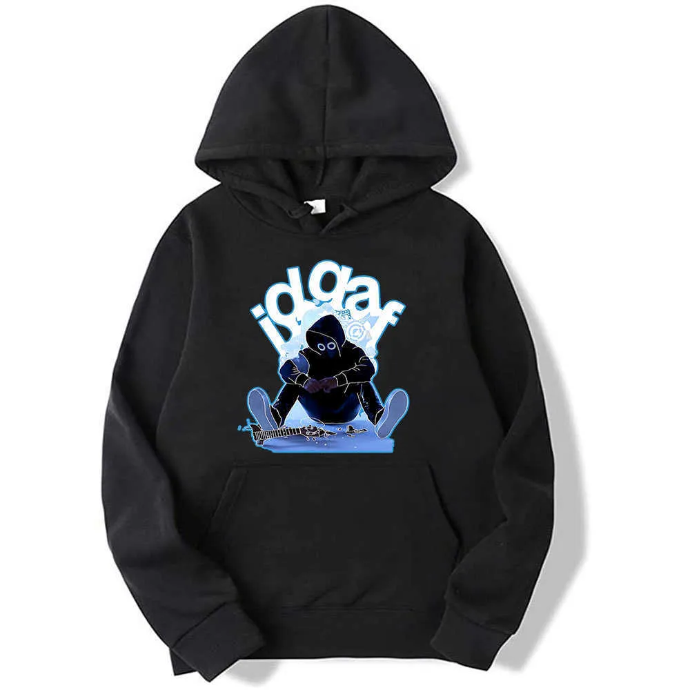 Toothic IDGAF Mens And Oversized Fleece Hoodie Womens Sweet