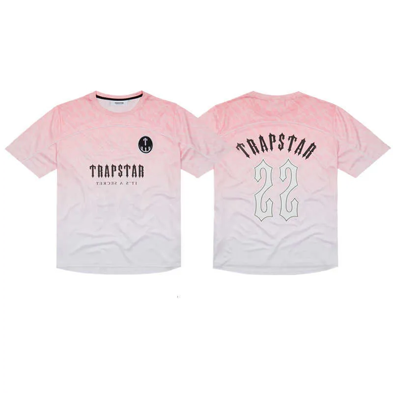 Trapstar T Shirts Mens Football Jersey Designer Tees Women Summer Casual Loose Quick Dying Luxury T-shirts Short Sleeve Street Fashion Tops 1rdh