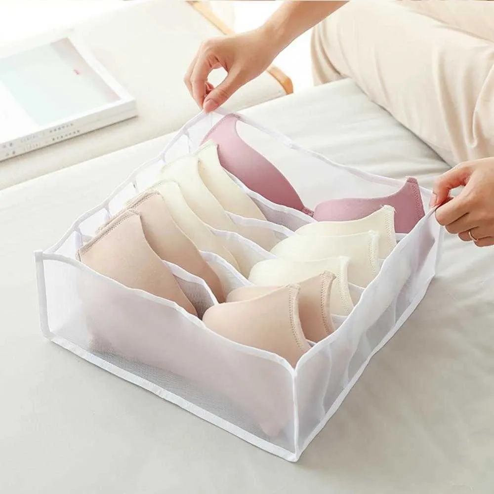 Household Socks Underwear Bra Division Grid 3-in-1 Wardrobe Storage Drawer  - China Storage Box and Underwear Storage price