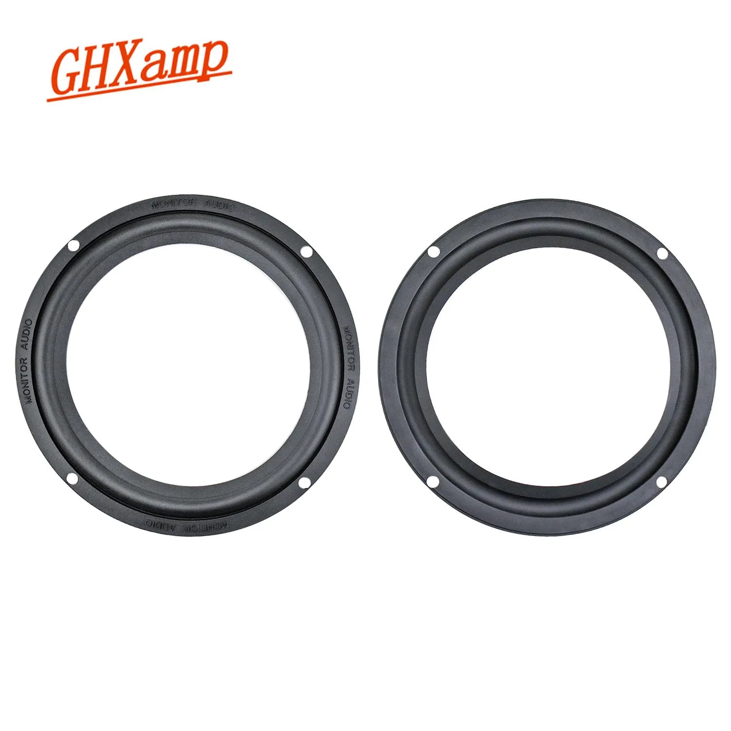 Speakers Ghxamp 10.5 Inch 263mm Subwoofer Speaker Rubber Suspended Edge Woofer Folding Side Repair Audio Loudspeaker Accessories Diy 2pcs