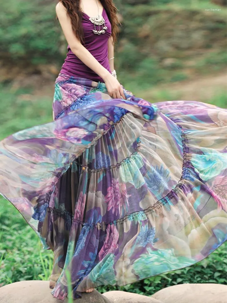 Fancy maxi skirts hotsell