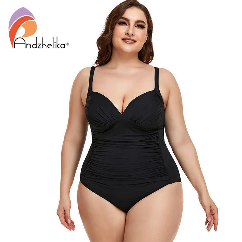 Swim Wear Andzhelika Sexy Push Up One Piece Swimsuits For Women