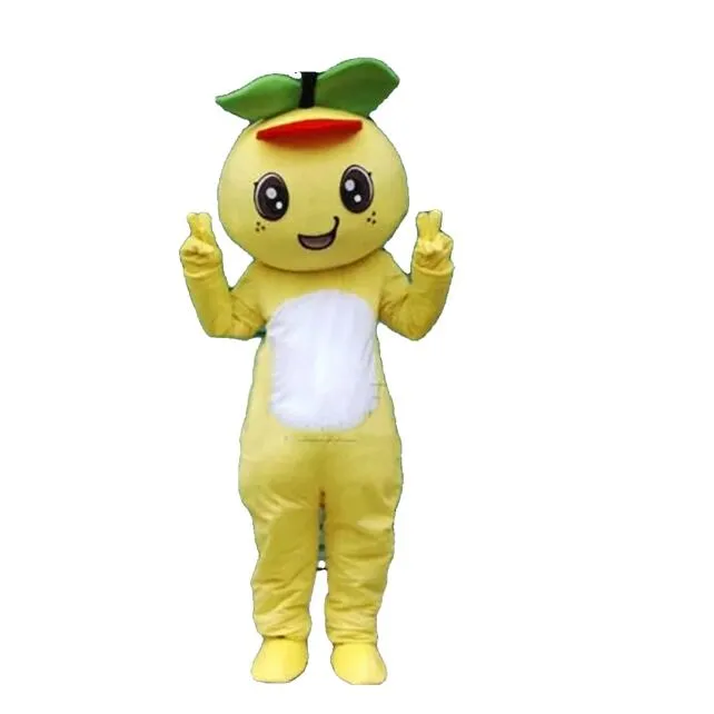 Performance Orange Boy Mascot Costume Halloween Birthday Party Advertising Parade Adult Use Use Outdoor Costume