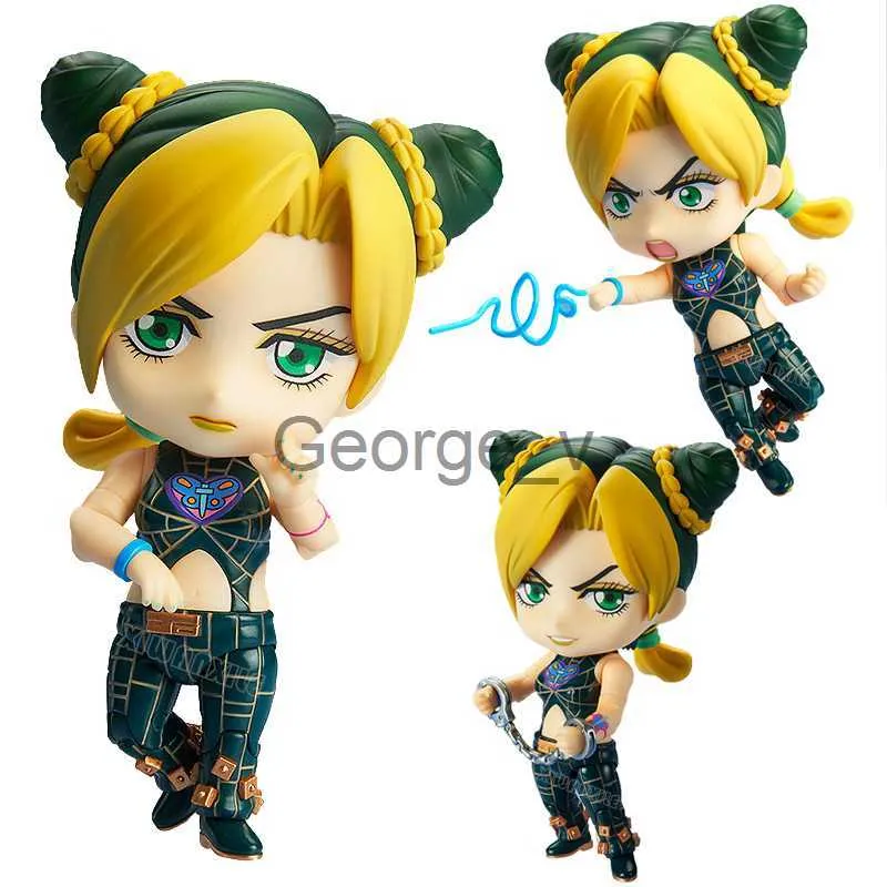 Minifig 10cm Le bizzarre avventure di JoJo Stone Ocean Anime Figure # 1815 Jolyne KujoCujoh Action Figure # 1851 Jotaro Kujo Figure Model Toys J230629