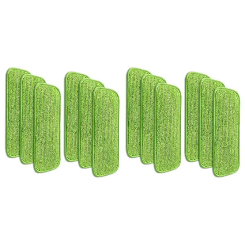 Hand Push Sweepers 12 WashableReusable Microfiber Mop Pads Compatible With  Swiffer Wet Jet 230629 From Youngstore10, $24.01