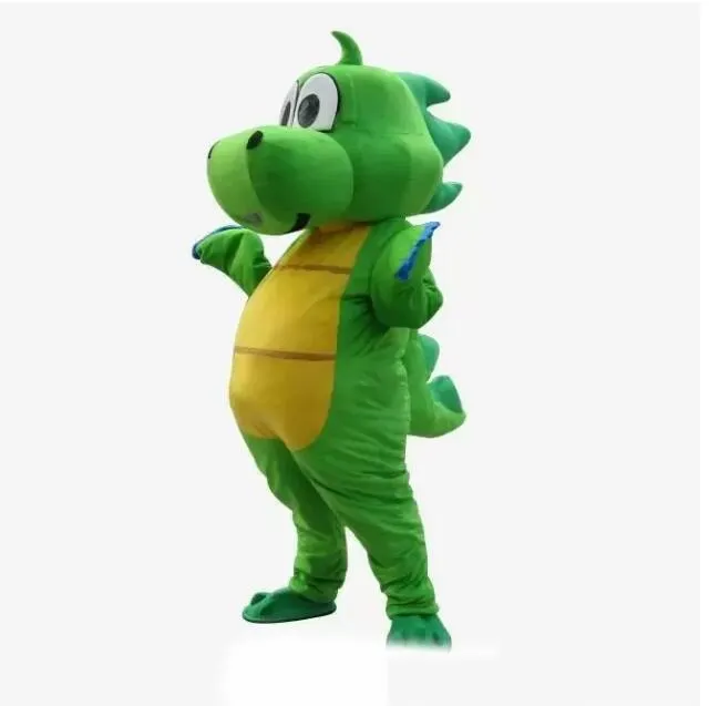 2023 Mascot Costumes Professional Made Green Dinasaur Mascot Costume