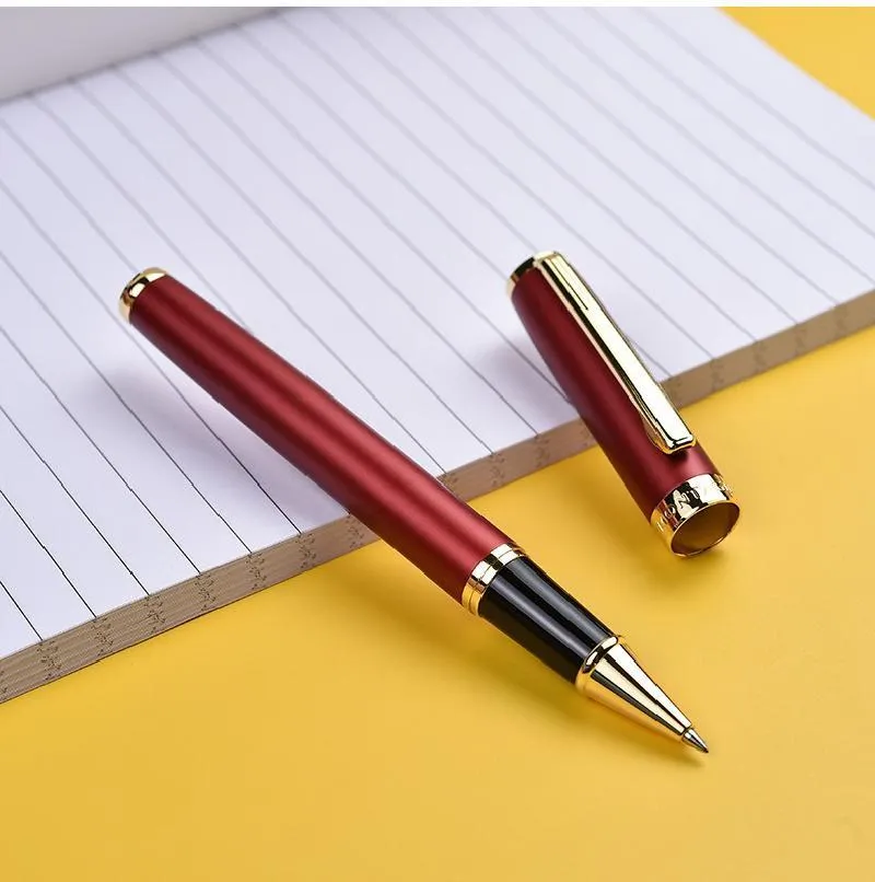 Pens 2022 Pearl Roller Ball Pen Serisi 3 Comeors Metal 0.5mm Çeşme Kalem İmza Kalem İş Ofisi Makaleleri Hediye Kutusu Seti