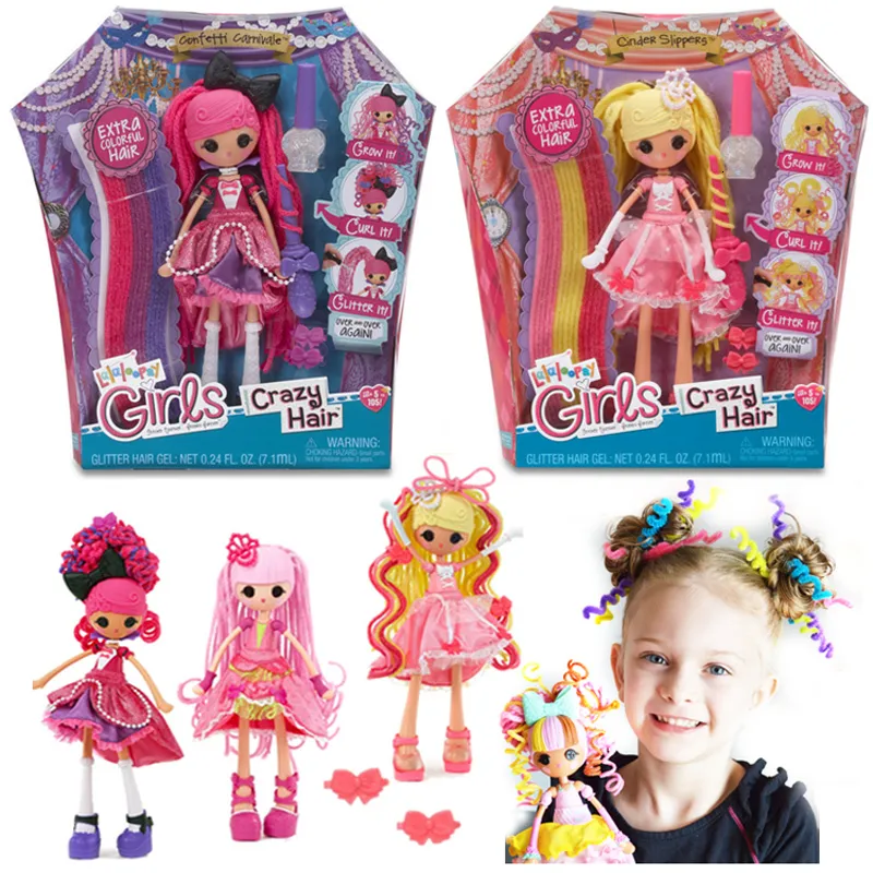 Dolls Girls Doll Crazy Hair Fashion Figure Toy Set 25cm Kids Toys for Children Christmas Birthday Gifts 230629