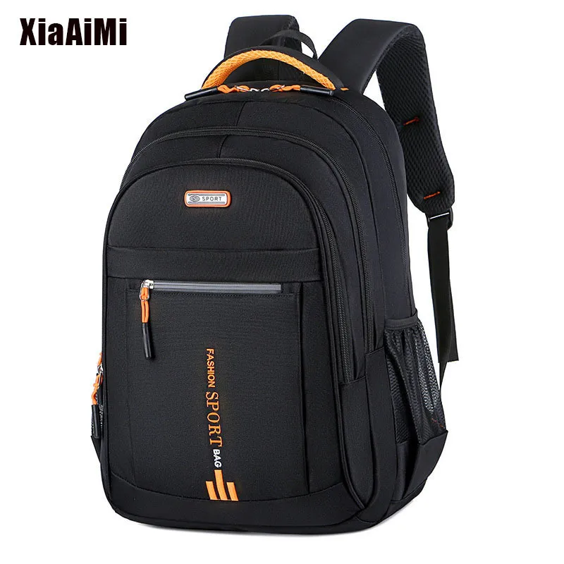 School Bags Large Capacity Backpacks Oxford Cloth Mens Lightweight Travel Business Laptop Packbags Waterproof 230629