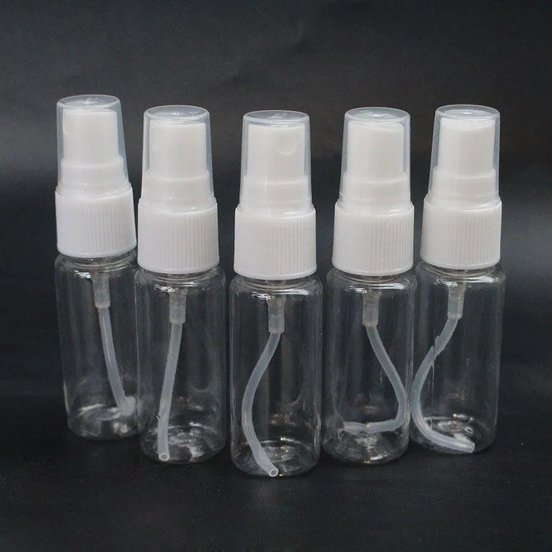 Clear Plastic Spray Bottles 20ml Empty Fine Mist Sprayers for Travel Perfume Atomizer for Cleaning Solutions Or Disinfection Water Scxqk