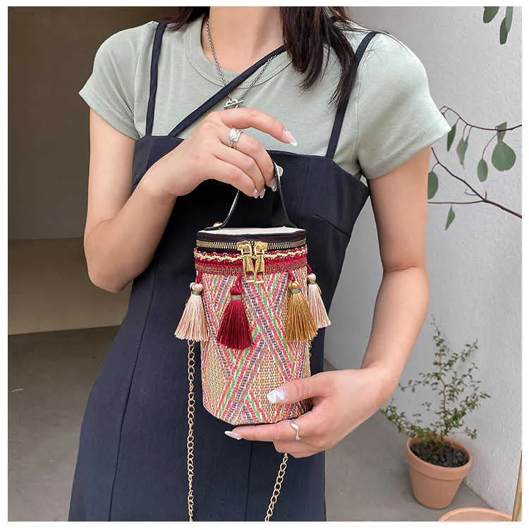 Ethnic bucket bag deals