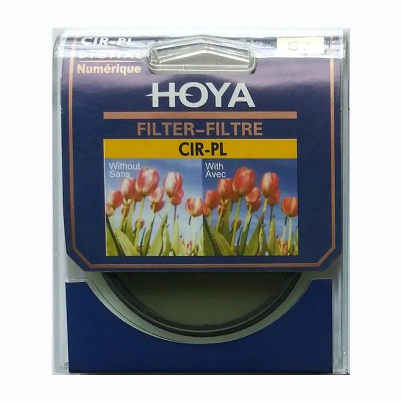 コネクタHOYA CPL 40.5mm 43mm 46mm 49mm 52mm 55mm 58mm 62mm 67mm 72mm 77mm 82mm循環偏光子