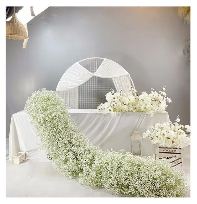 Centrotavola per matrimoni Gypsophila essiccata naturale per tavoli  accessori per la decorazione domestica fiori secchi rosa eterni bohémien  Deco Party - AliExpress