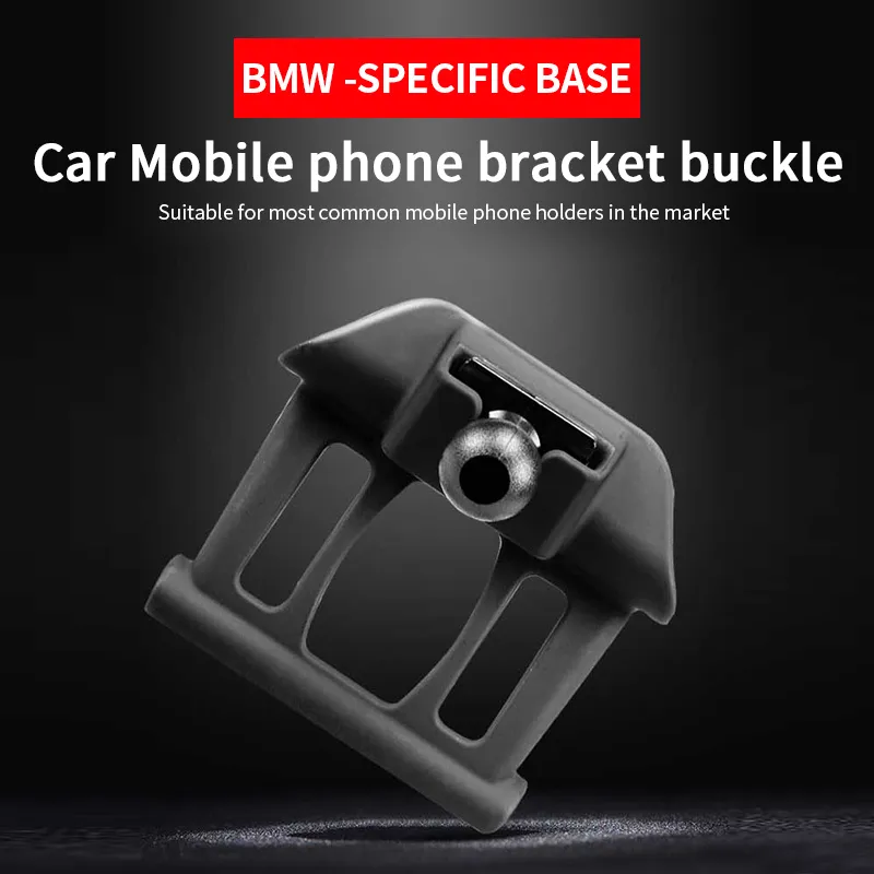 Bildedikerad telefonhållare Bracket Mount Special Base Collocation Stand Seat For Car for BMW 1 2 3 4 5 Series X1 X2 X3 X4 X5 X6