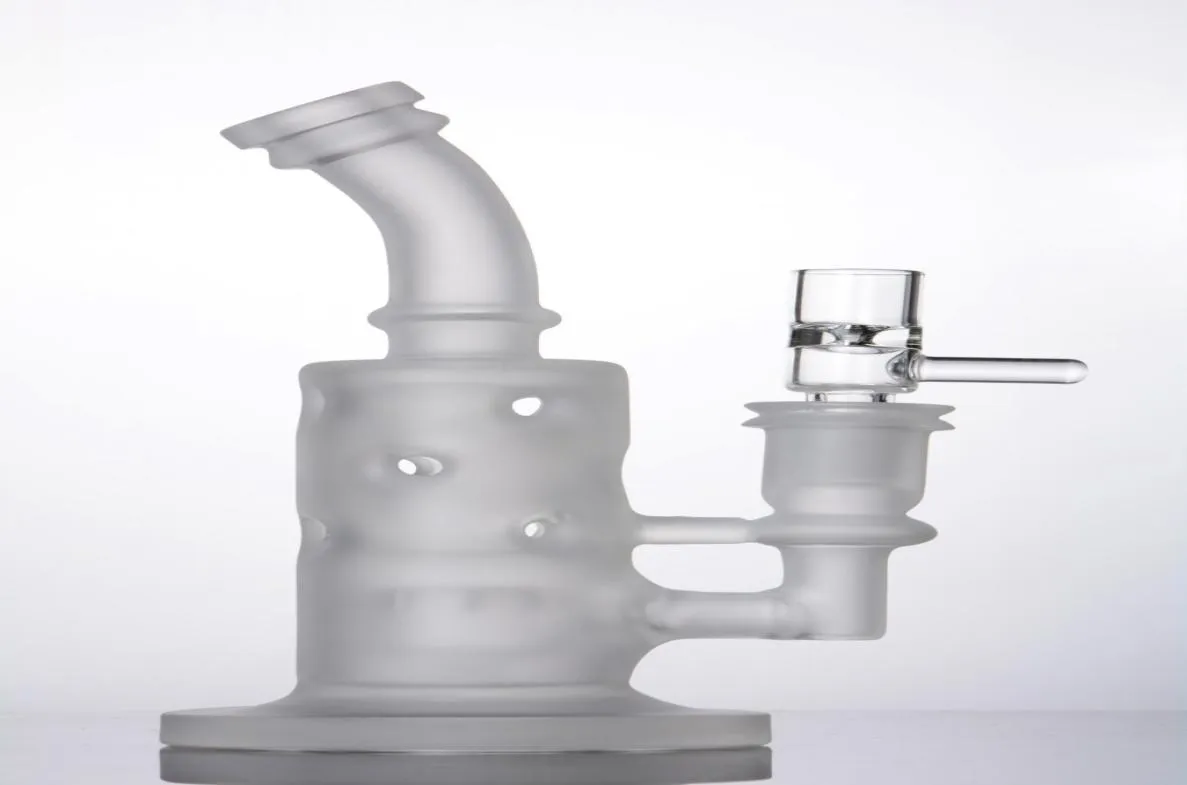Wholesale Unique Frosted Glass Water Pipe With 14mm Joint And Thick