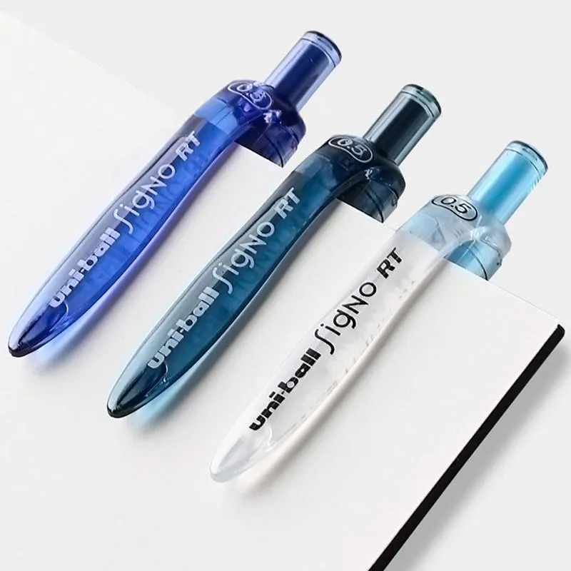 Pens 8pcs UniBall Gel Pens UMN105 Signo RT 0.5mm UMN138 0.38mm Write By Color Ballpoint Pens Smooth Student Writing Stationery