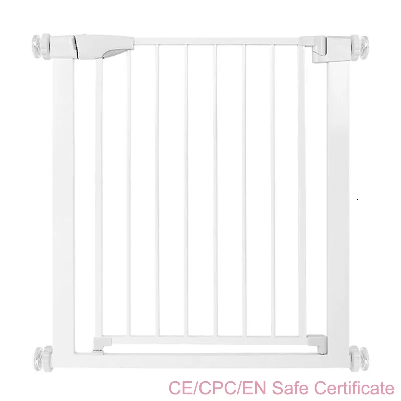 Pièces de poussette Accessoires Barrière de porte de sécurité pour enfants sans poinçon Clôture anti-chute Portes d'escalier Isolation de parc Barrière de porte pour chiens Protection de sécurité pour animaux de compagnie 230628