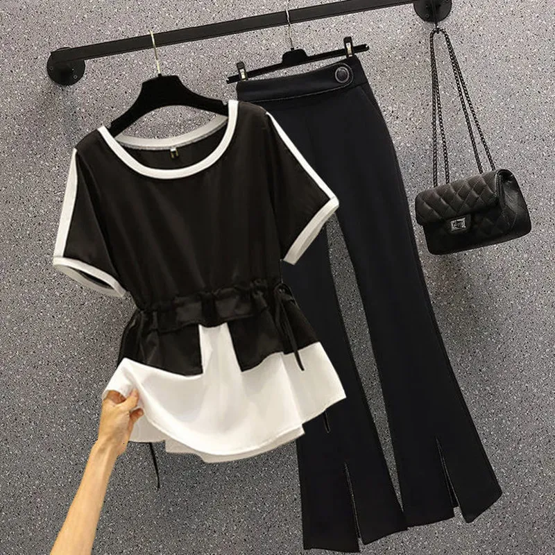 Women's summer wide leg casual pants 4379 Women's summer wide leg casual pants 4379