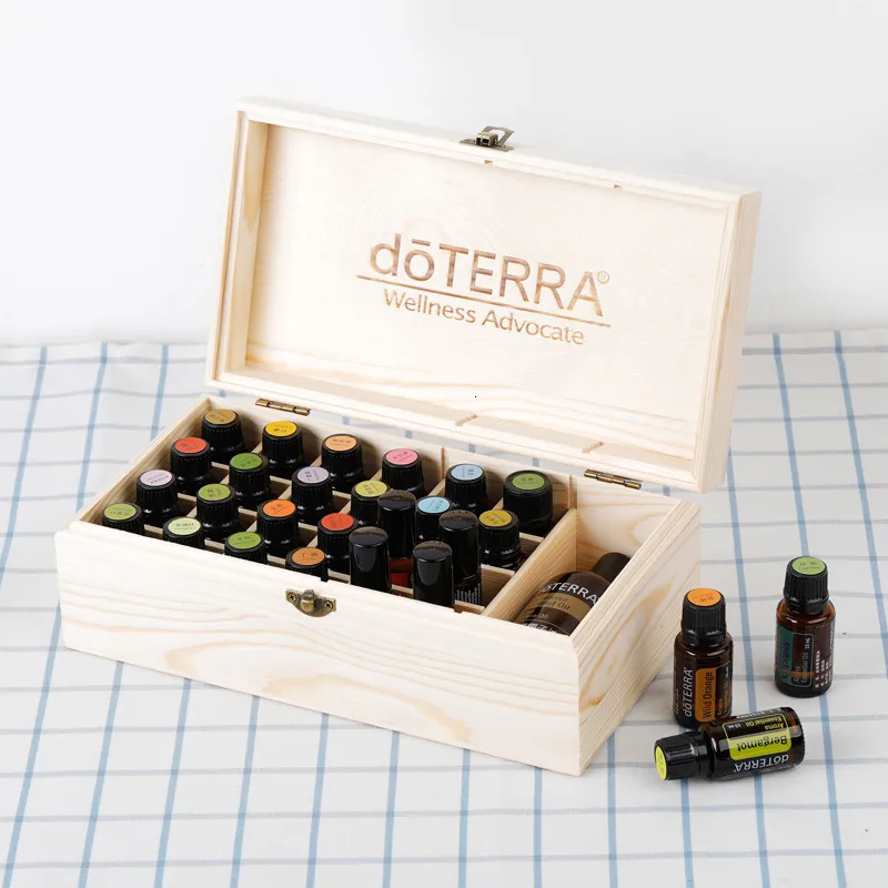 Storage Boxes Bins For DoTERRA 32 Grids Essential Oil From