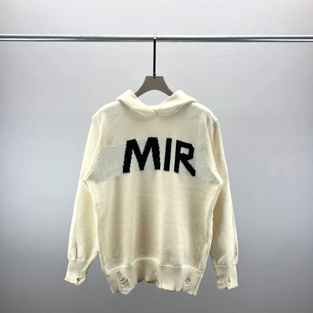 2 Herren-Designer-Pullover, Retro-Klassiker, Luxus-Sweatshirt, Herren-Arm, Buchstaben-Stickerei, Rundhalsausschnitt, bequem, hochwertiger Pullover, modische Strickjacke für Herren, M-3XLQ25