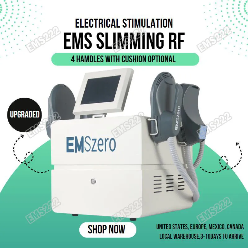 DLS-EMSLIM NEO Electronic Body Sculpting Shaping 14Teslas 6000W EMS Máquina de radiofrecuencia EMSzero Dispositivo de estimulación muscular