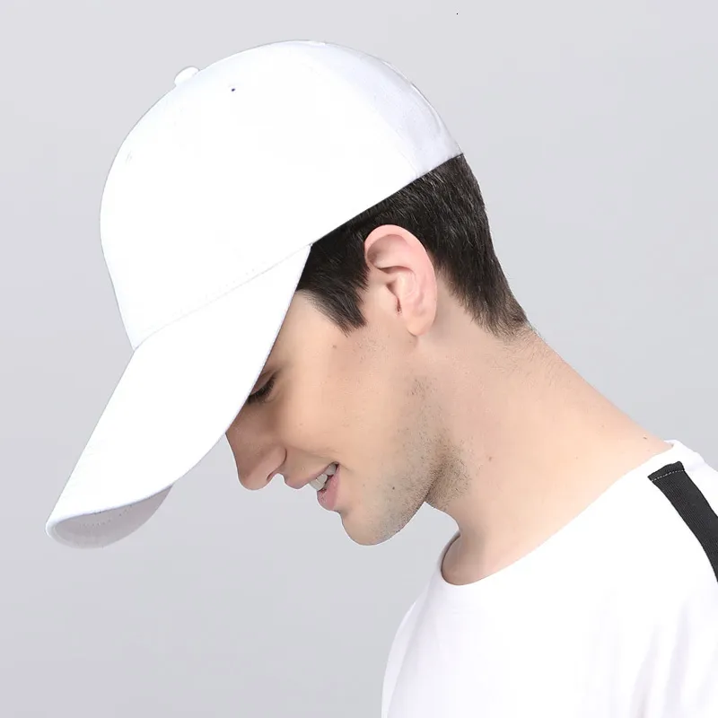 Large Visor Peaked Non Adjustable Baseball Cap For Men 11cm Long, Cool Fishing  Hat In Plus Sizes 55 60cm And 60 65cm 230628 From Nan05, $9.11