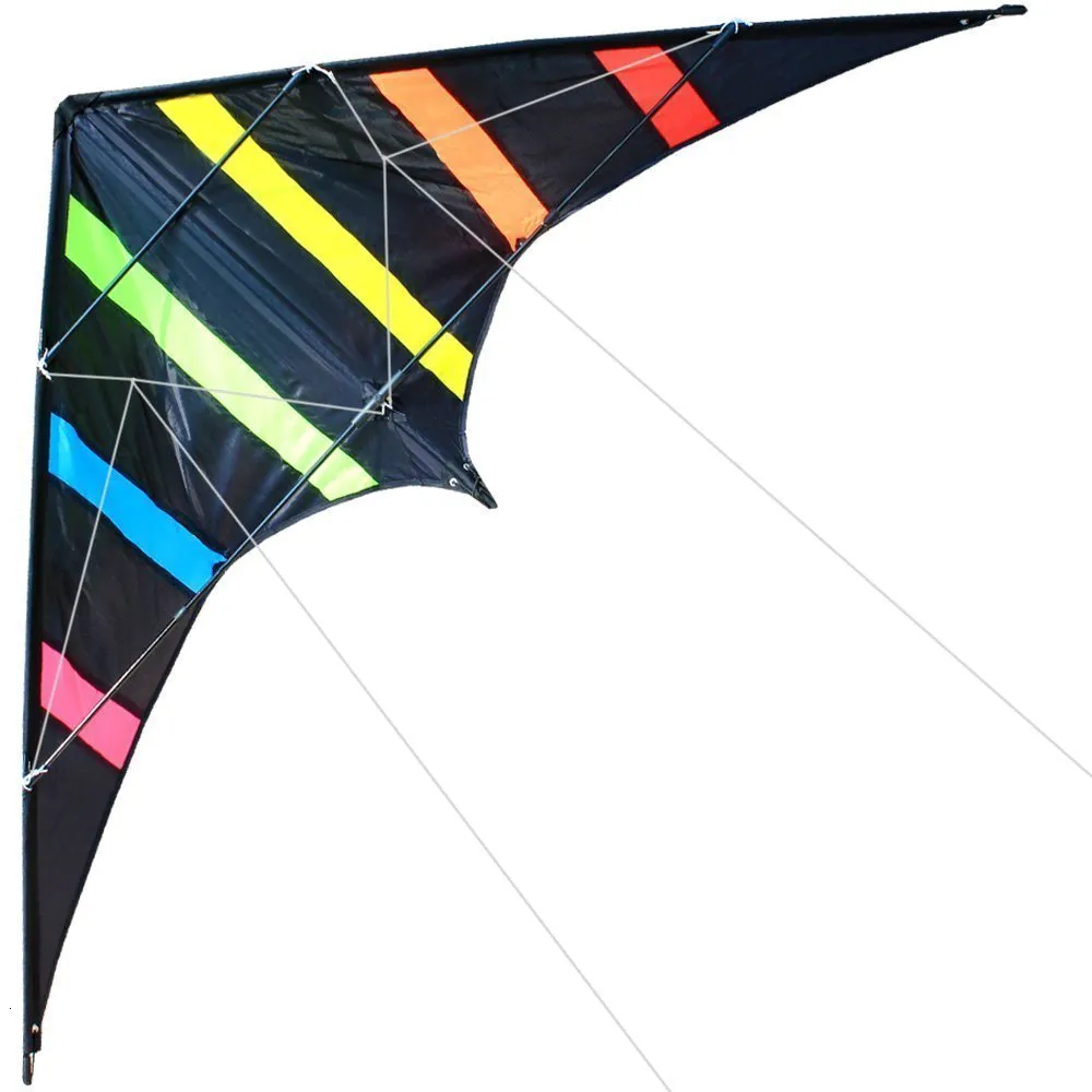 Kite Accessories Arrive 48 Inch Professional Dual Line Stunt Kite With Handle And Line Good Flying Factory Outlet 230628