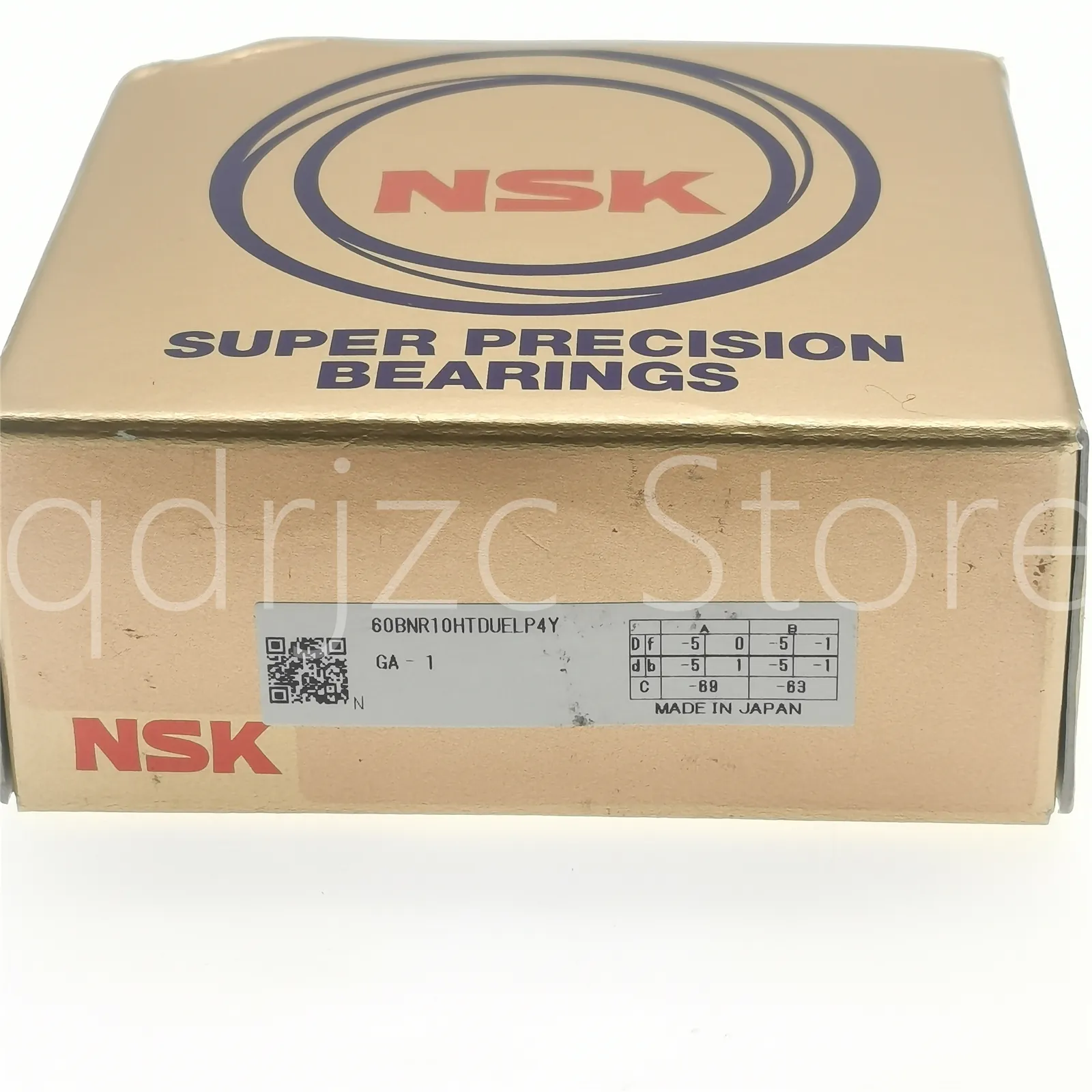 Spindle bearings for NSK precision ceramic ball machine tools 60BNR10HTDUELP4Y 60BNR10H