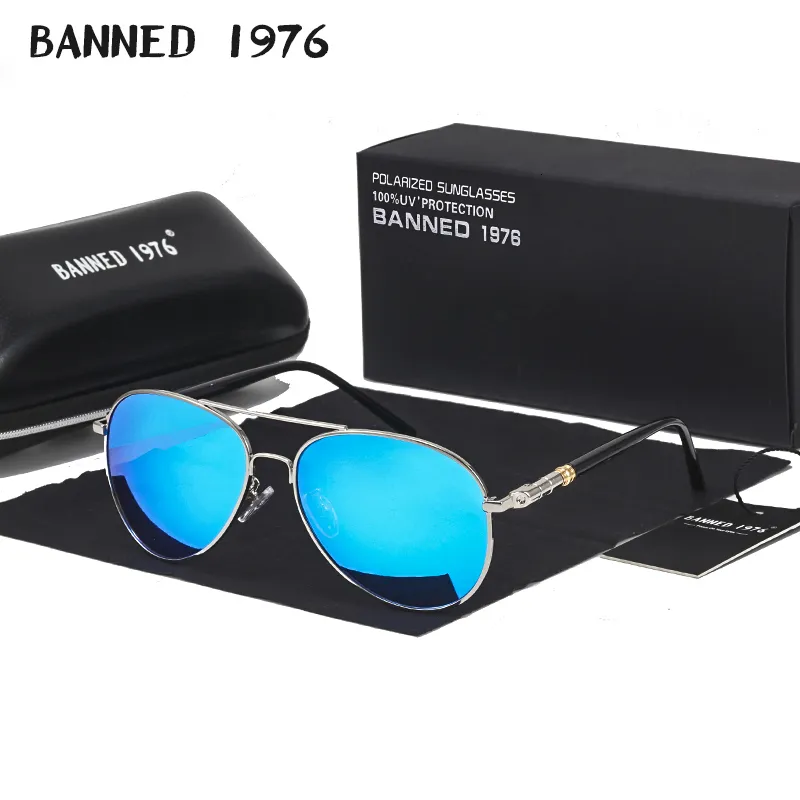 Sunglasses Brand HD Polarized Sunglasses UV400 Men Women cool Fashion Eyes Sun Glasses With Accessories Driving Aviation De Sol 230628