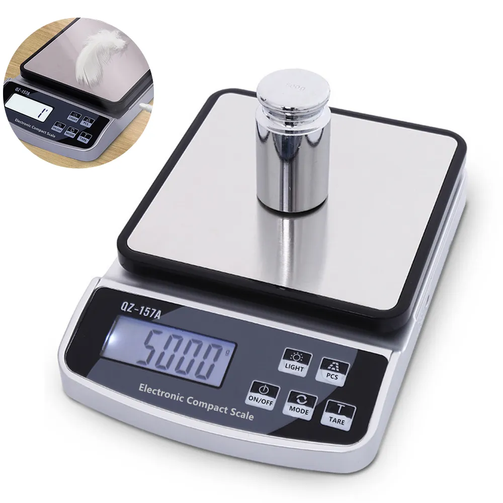 Household Scales Household Multi-Function Kitchen Scale Waterproof Coffee Scale Baked Food Weighing Precision Electronic Jewelry Scale 15kg 0.1g 230628